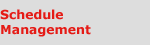 Schedule Management